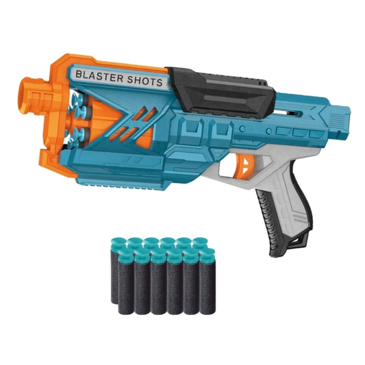Blaster shoots