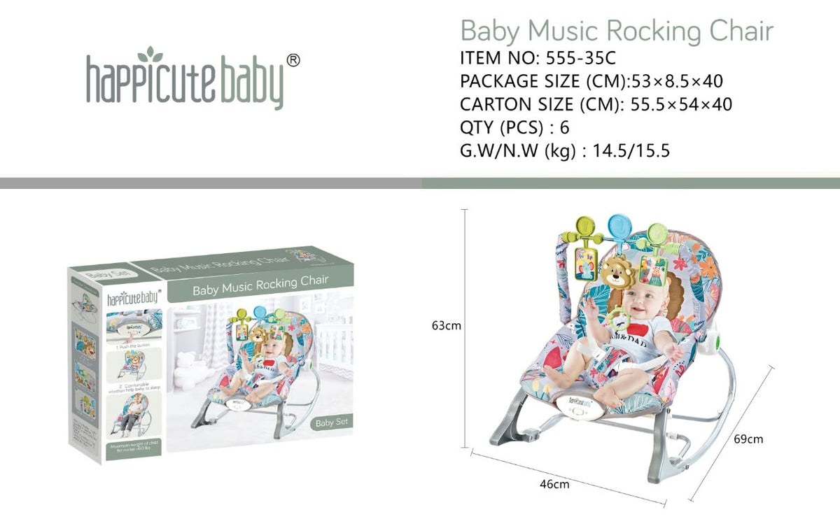 Happicute Baby Music Rocking Chair