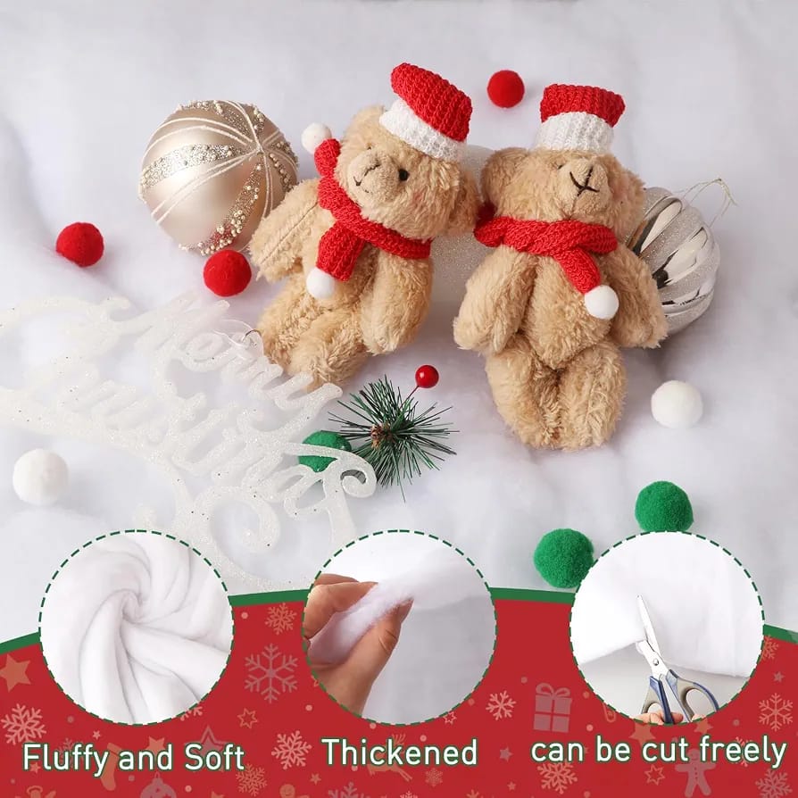 JOYIN Christmas Snow Blanket Roll.