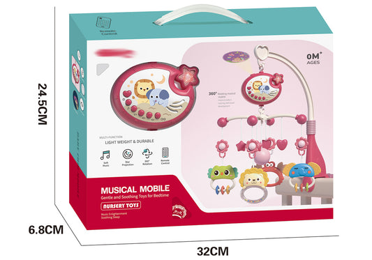 Musical Bed Hanging Toys controlled by a remote