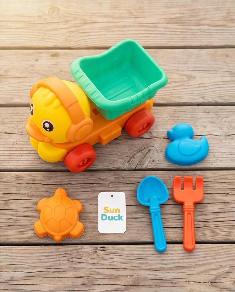 Sand truck play set