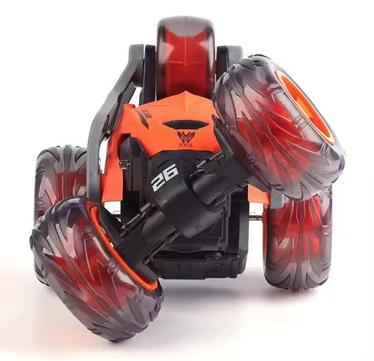 Five wheel stunt