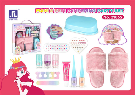 Little Princess Mani & Pedi Pampering Party Set