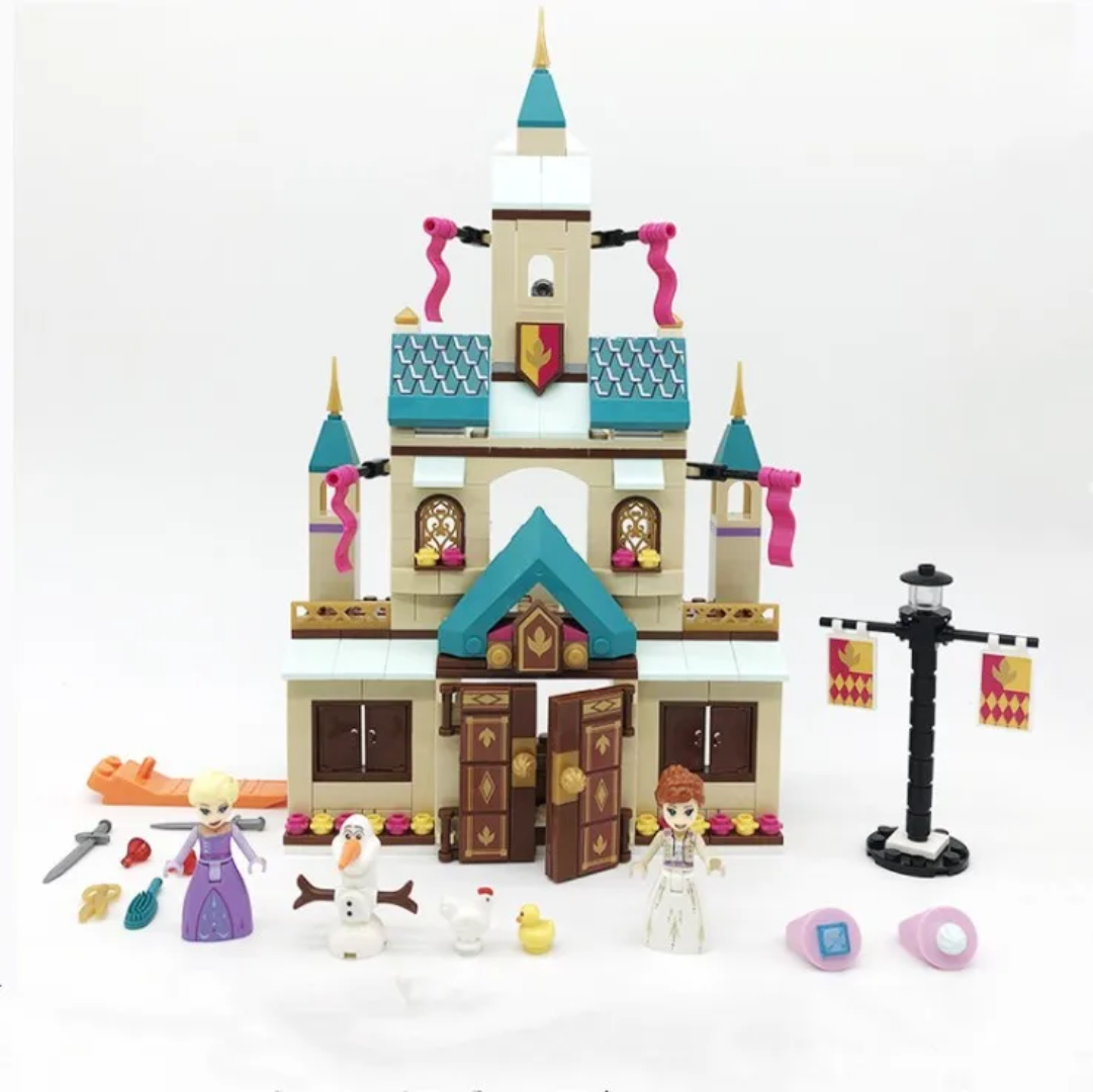 Snow mountain castle