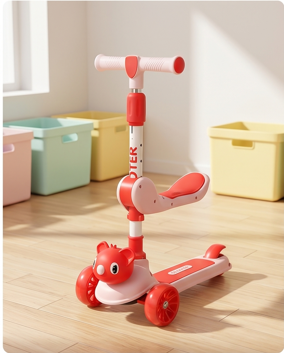 Scooter with/without seat