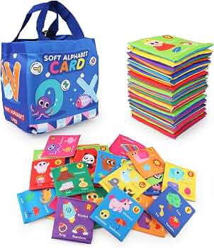 Soft Alphabet Card educational toy set
