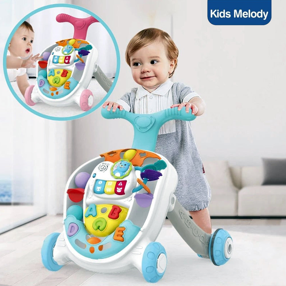 Rolling ball baby walker