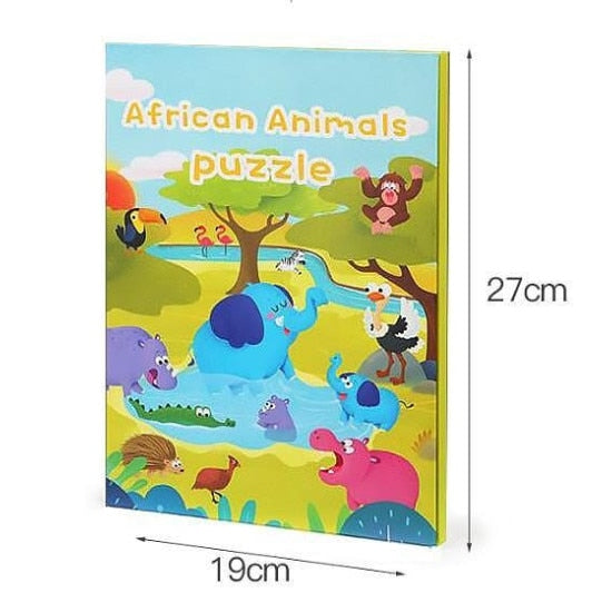 Fancy Letter Puzzle or Magnetic items Puzzle Book