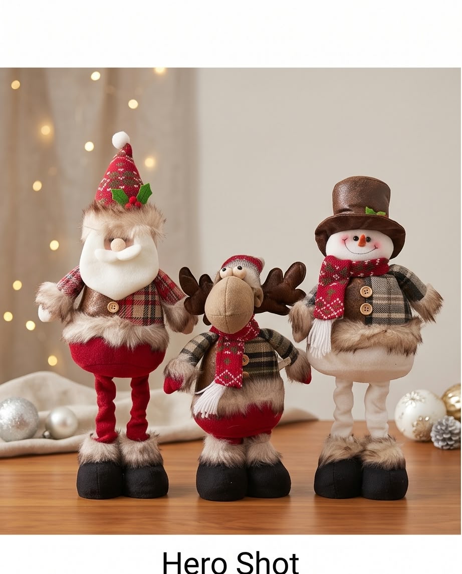 Retractable Christmas Standing